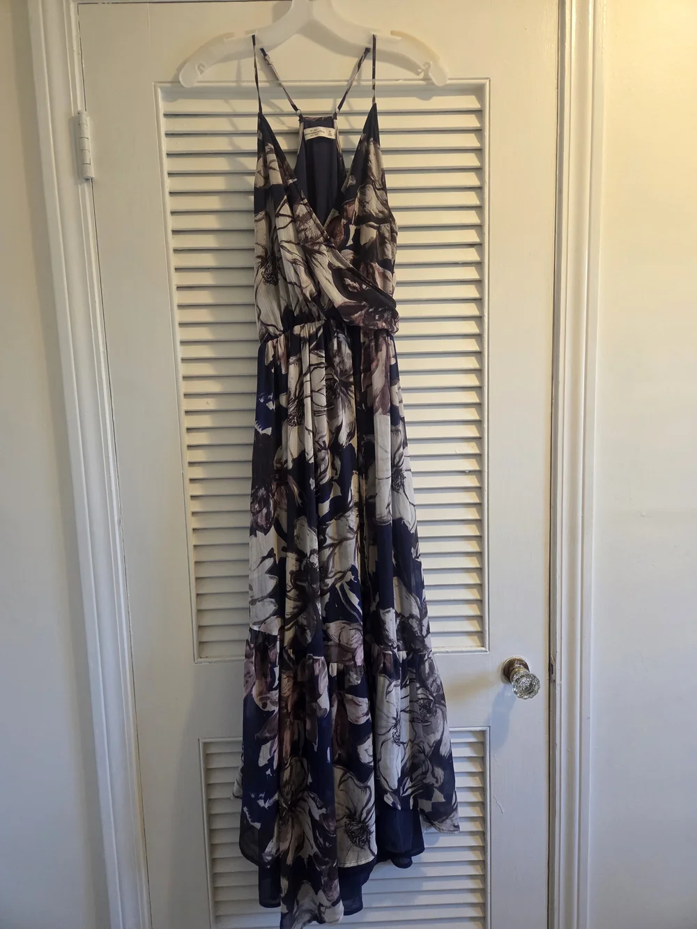 Abercrombie & Fitch Floral Chiffon Maxi Dress